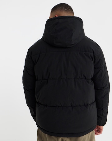 Jack & Jones Galaxy Puffer Jacket - Black