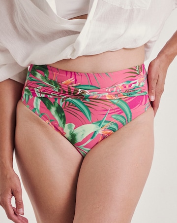 MAGISCULPT Medium Control Twist Front High Waist Bikini Bottoms