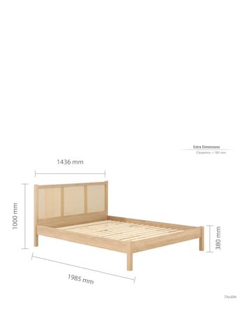 Croxley Rattan Bed Frame