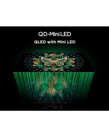 TCL 50C6K-UK 50in 4K Mini LED HDR Smart Fire TV with Freely