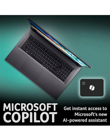 Acer Aspire Go 17.3in Laptop - Intel Core 3 8GB 128GB - Iron