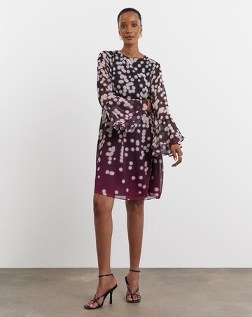 Joanna Hope Chiffon Shift Dress