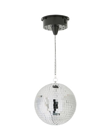 ValueLights Novelty Rotating Battery Operated Disco Ball Ceiling Light