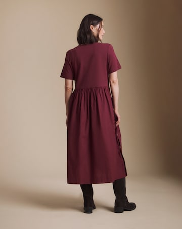 Julipa Button Detail Midi Dress