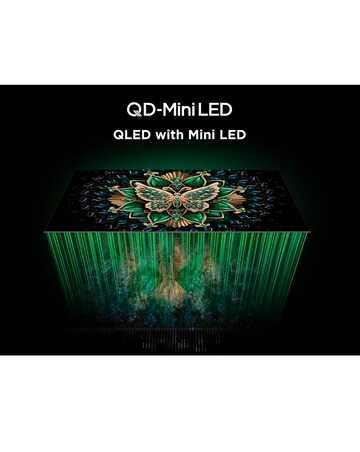 TCL 55C6K-UK 55in 4K Mini LED HDR Smart Fire TV with Freely