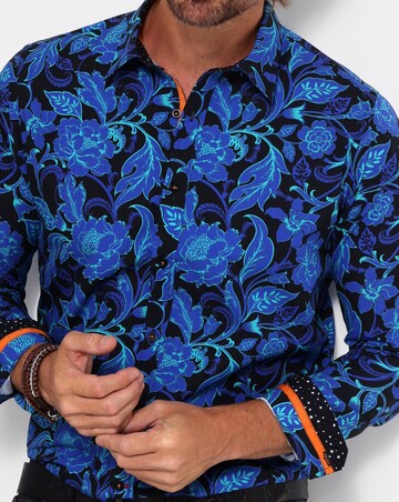 Joe Browns Perfect Paisley Shirt - Black