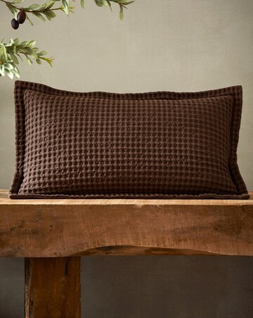 Pineapple Elephant Jaipur Waffle Cotton Cushion