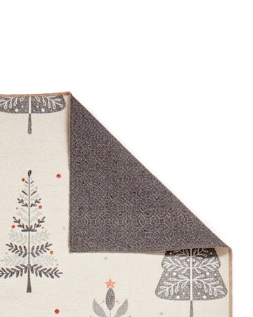 Christmas Trees Washable Runner