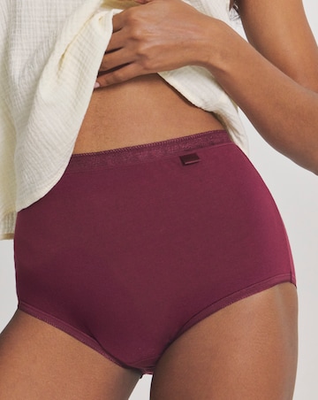 Slimma (3 Pack) Cotton Full Brief Knickers