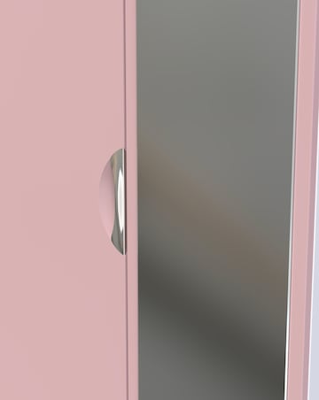 Haydn Ready Assembled 2 Door Mirrored Wardrobe - Kids