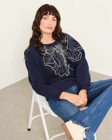 Fatface Emily Embroidered Cr