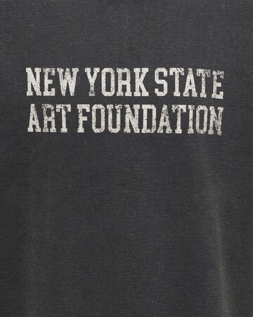 Only & Sons Creative College Relaxed Washed Crew Sweat - Washed Black