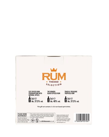 Premium Rum Trio Selection - 3 x 50ml