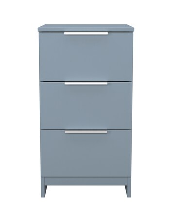 Humber Ready Assembled 3 Drawer Bedside - Kids