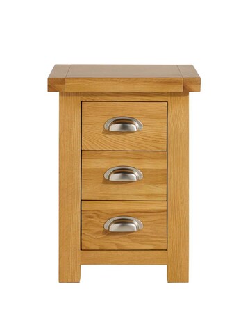 Woburn Small 3 Drawer Bedside Table