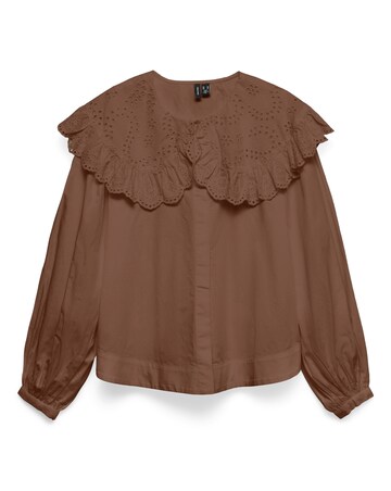 Vero Moda Lilo Collar Woven Blouse
