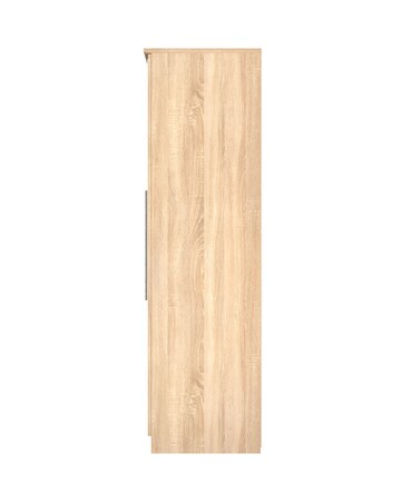 Osprey Ready Assembled 2 Door Mirrored Wardrobe - Kids