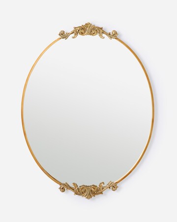 Eloise Oval Ornate Wall Mirror