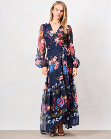 Hope & Ivy The Salem Wrap Dress