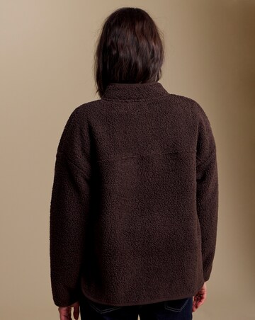 Julipa Zip Through Borg Fleece