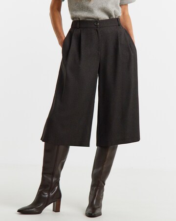 Chocolate Textured Culotte
