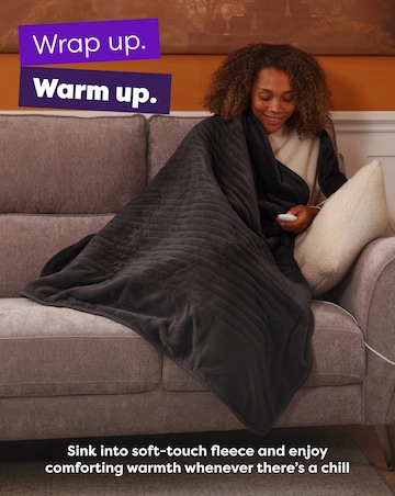 Slumberdown Comfy Hugs Heated Throw