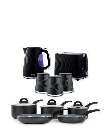 Tower Sonar Kettle, 2 Slice, Canister