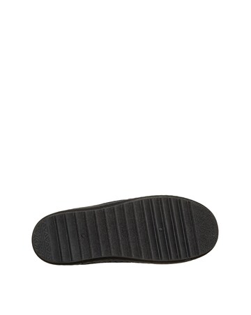 Skechers Black Bobs Cozy Kiss Snug Stitch Slippers - Standard Fit (D)
