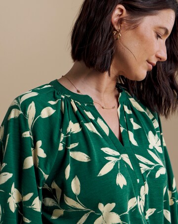 Julipa Printed Jersey Blouse