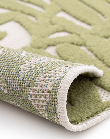 Zouk Leaves Indoor/Outdoor Rug