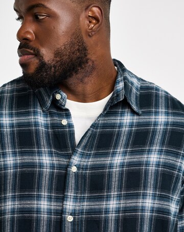 Jack & Jones Field Check Shirt - Navy Multi