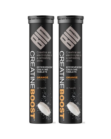 Bio-Synergy Creatine Boost Effervescent - 40 Tablets Orange