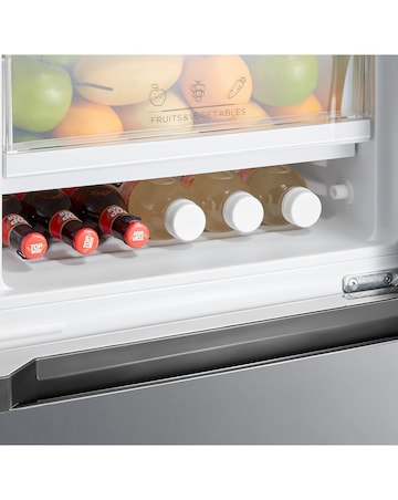 Midea Fridge Freezer - Silver
