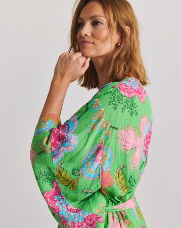 Figleaves Floral Open Maxi Kaftan