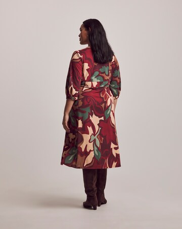 Julipa Petite Printed Jersey Midi Dress