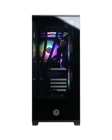 CyberPowerPC Lumina Gaming PC - AMD Ryzen 5 9600X RTX 5060 16GB RAM 1TB NVMe SSD