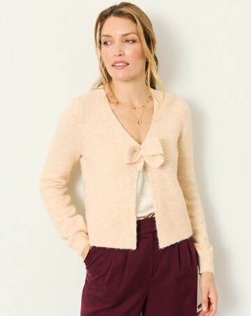 Fatface Embellished Collar Knit Top