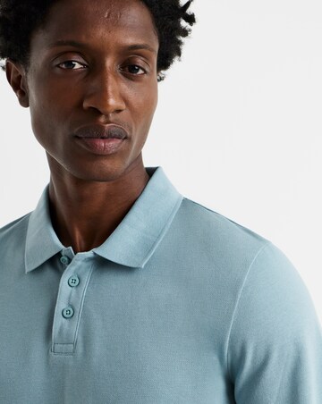 Core Long Sleeve Pique Polo Long Length