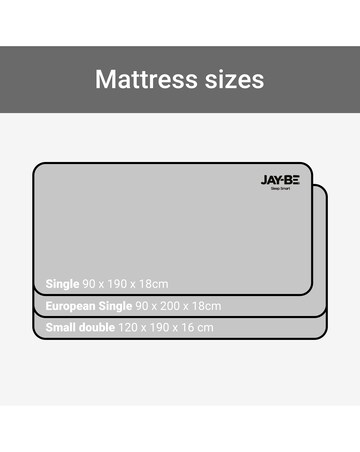 Jay-Be Simply Kids Anti-Allergy Bunk Mattress - European Single