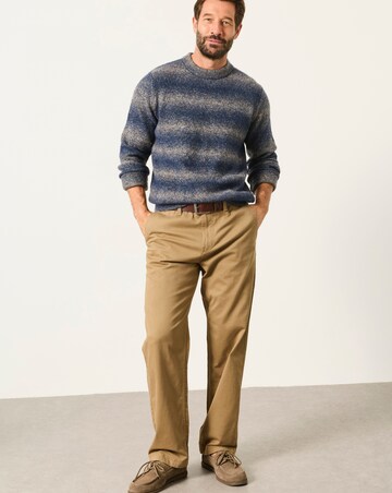 FatFace Deanstone Ombre Jumper - Blue