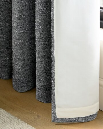 Catherine Lansfield Chunky Boucle Curtains