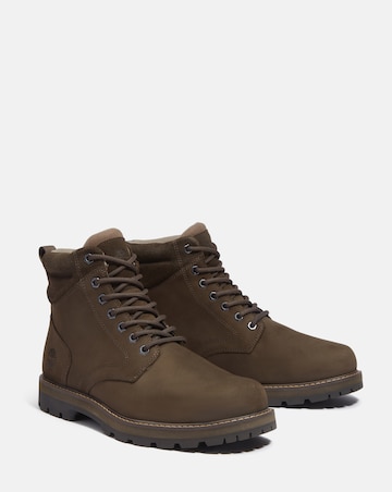 Timberland Britton Road Mid Lace Waterproof Boot - Dark Brown