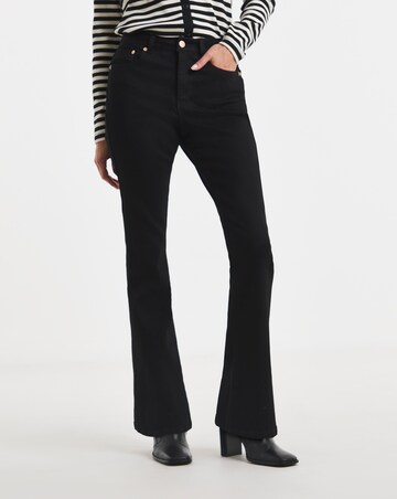 Black Magisculpt Bootcut Jeans