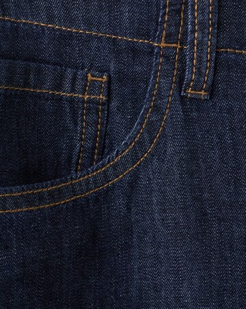 Mango Wide Leg Rinse-Wash Jeans