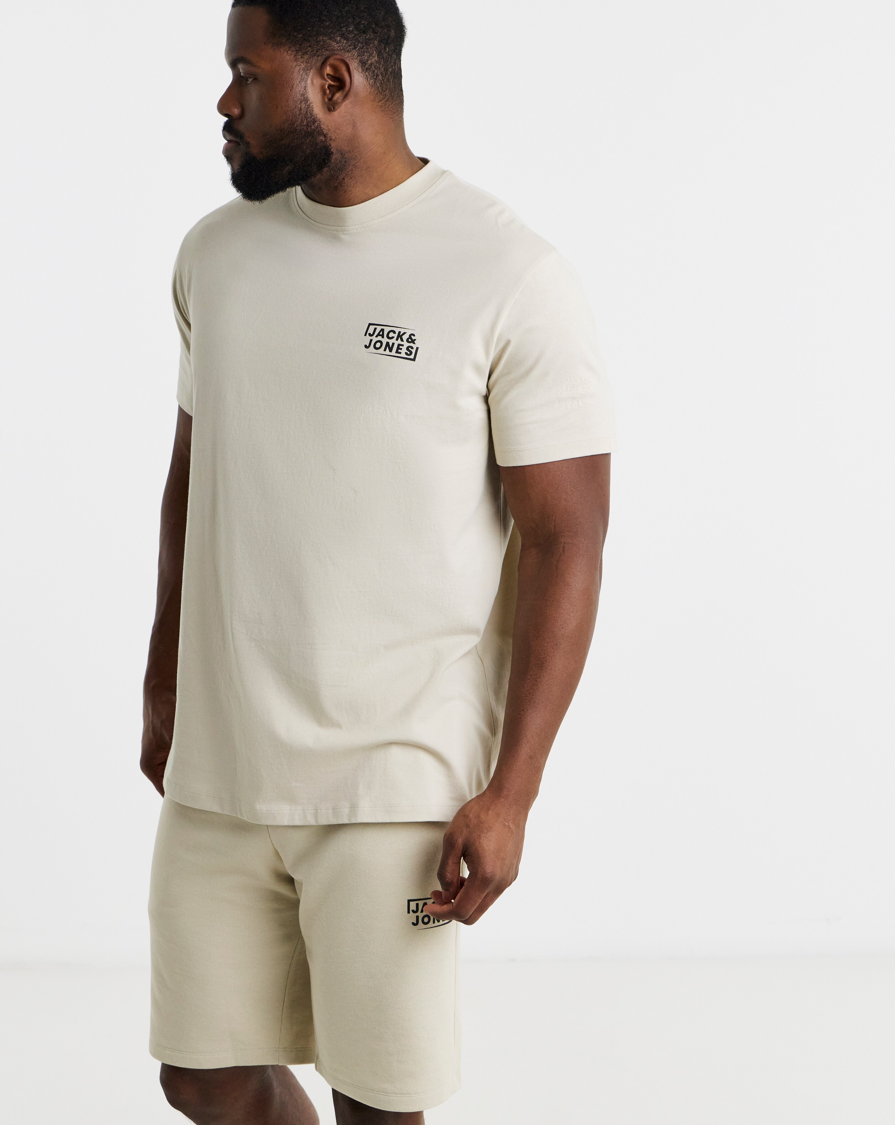 Jack & Jones Ken T-Shirt & Shorts Set | Ambrose Wilson