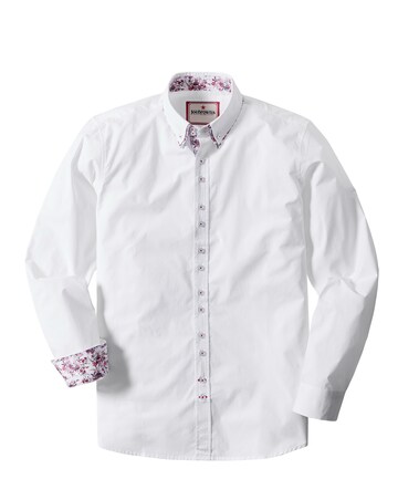 Joe Browns Delightful Double Collar Smart Shirt - White