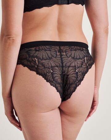 Pretty Secrets Seamfree Lace Back Brazilian Briefs