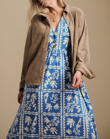 Julipa Printed Jersey Midi Dress