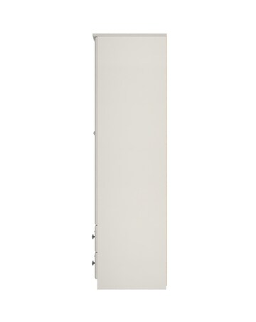 Peregrine Ready Assembled 2 Door 2 Drawer Mirrored Wardrobe - Kids