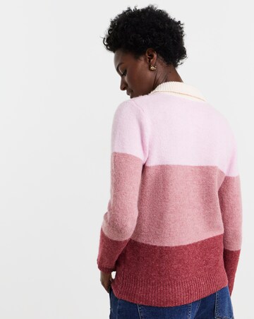 Colour Block Rugby Jumper
